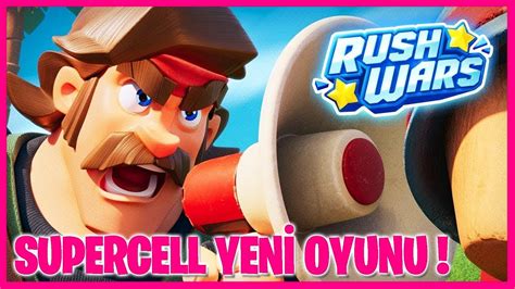 SUPERCELL YENİ OYUNU RUSH WARS HAKKINDA HER ŞEYİ ANLATTIM RUSH WARS