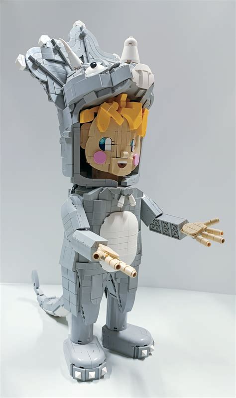 Adorable LEGO kid in a Triceratops costume - The Brothers Brick | The ...