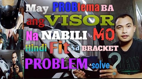 Tips Para Fit Ang VISOR Sa Bracket L Easyride 150N L Jim Moto Vlog