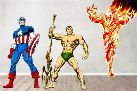 Marvel's first heroes by Dreddzilla on DeviantArt