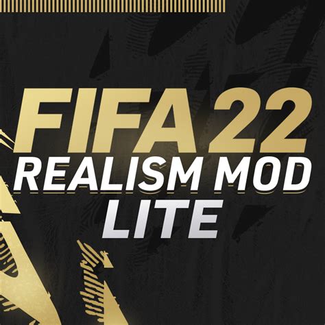 FIFER Mods On Twitter FIFER S FIFA 22 Realism Mod Lite Release