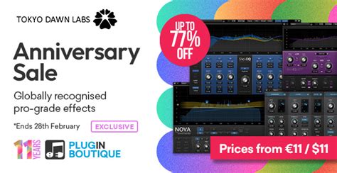 Plugin Deals On Twitter Plugin Boutique S Th Anniversary