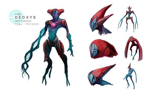 Deoxys by MrRedButcher on DeviantArt