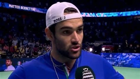 Berrettini è un gigante nel momento della vittoria cita i compagni È