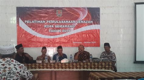 Modin Purwosari Ikuti Pelatihan Perawatan Jenazah Se Kota Semarang