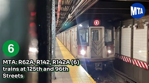 Mta R A R R A Trains At Th And Th Streets Youtube