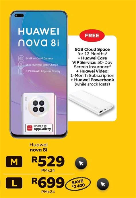 Huawei Nova 8i Pm X 24 Offer At Mtn