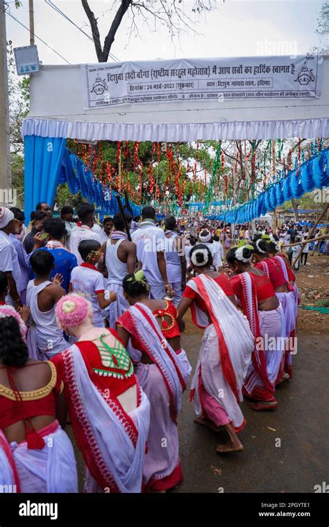 Potka India 24th Mar 2023 The Sarhul Festival Organized By The