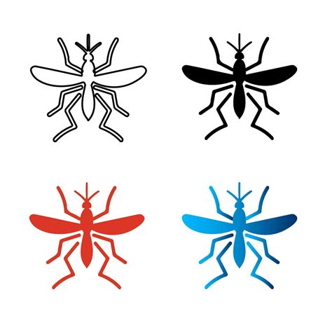 Abstract Mosquito Silhouette Illustration 25843421 Vector Art at Vecteezy