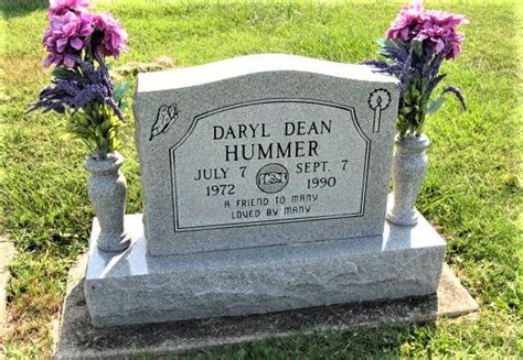 Daryl Dean Hummer Find A Grave Memorial