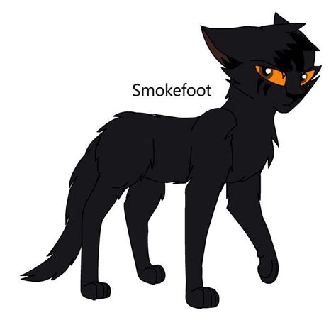 Dawnmist Designs — Smokefoot Smokepaw Smokekit Warriors Design