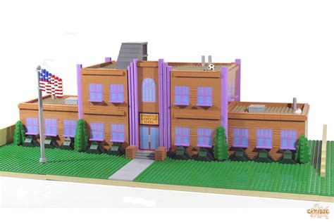 LEGO MOC Springfield Elementary School Ecole Elementaire De Springfield ...