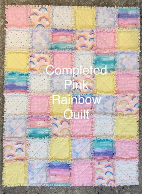 Complete Rag Quilt Kit Quilt Kit Quilt Kit For Beginner Precut