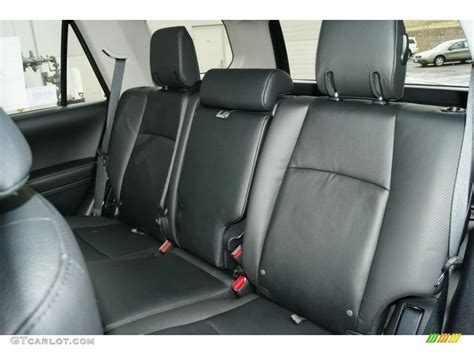 Black Leather Interior 2012 Toyota 4Runner Limited 4x4 Photo #60487136 | GTCarLot.com