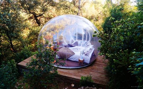 Insolite Dormir Dans Une Bulle Un H Bergement De R Ve Style Imparfait