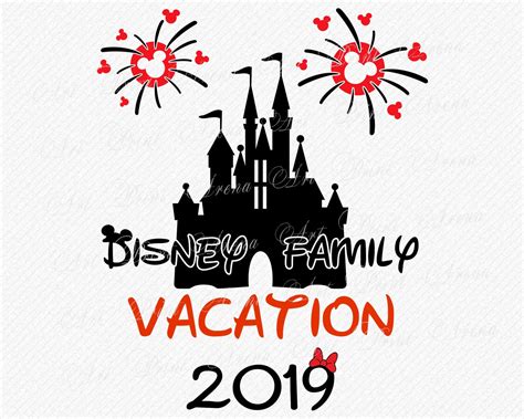 2019 Disney Trip Svg Disney Vacation Svg Disney Castle Mickey Images