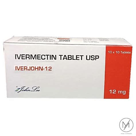 Iverjohn Ivermectin Mg Tablets At Rs Stripe Covid In Durg