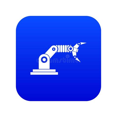 Robotic Hand Manipulator Icon Simple Style Stock Vector Illustration