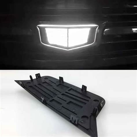 Emblema De Rejilla Led Autom Tico Para Cadillac Dynamic Light D Luz De