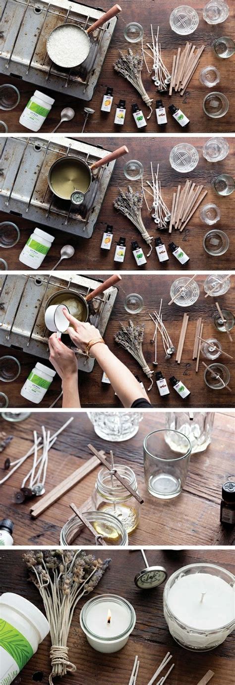 DIY candles: make something very special out of old candle scraps