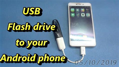 How To Connect A Usb Flash Drive To Your Android Phone Science Projects