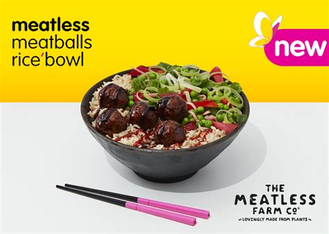 Meatless Farm Launches Meatball Dish With Itsu Meatless Farm