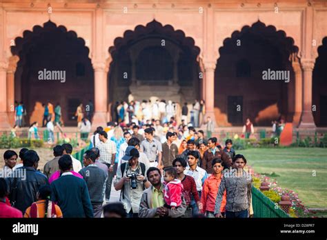 Inside the Red Fort, Delhi, India Stock Photo - Alamy