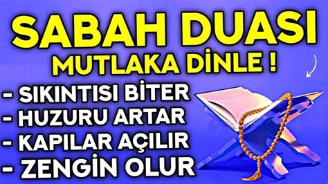 Kim Bu Duayı HER SABAH Dinlerse EVİNİN BEREKETİ ARTAR ZENGİN OLUR