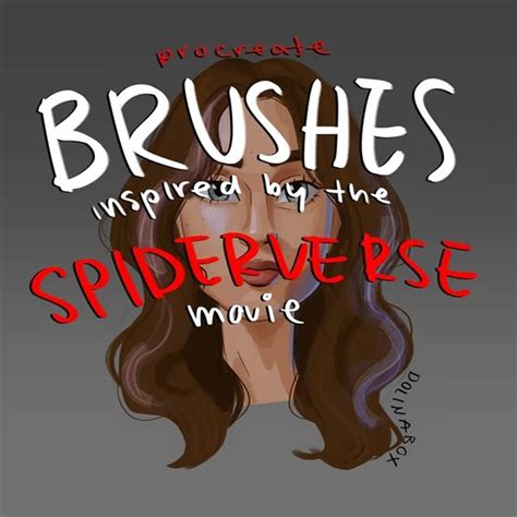 Free Spiderverse Style Brushes For Procreate LIBRIUM