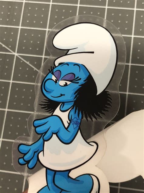 Original Smurfette sticker - SellerDoor