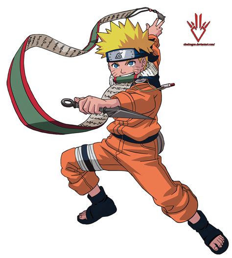 Naruto Uzumaki (kid) - Render - 3 by Obedragon on DeviantArt