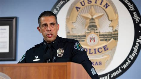 Watch: Austin police chief announces retirement