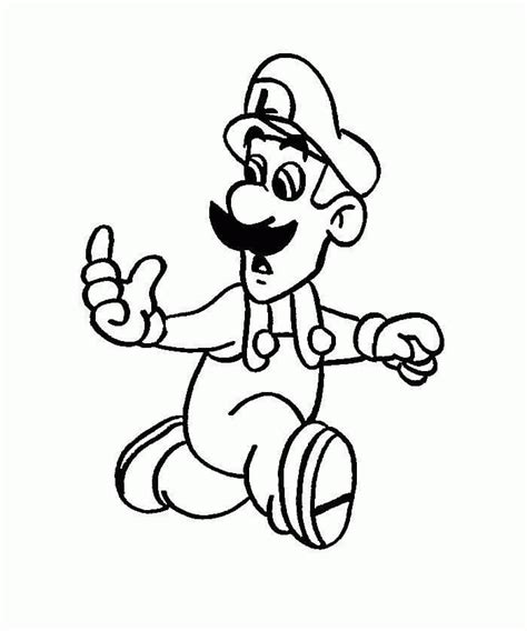 Papel Luigi Para Colorir Imprimir E Desenhar Colorir Me Pdmrea Porn