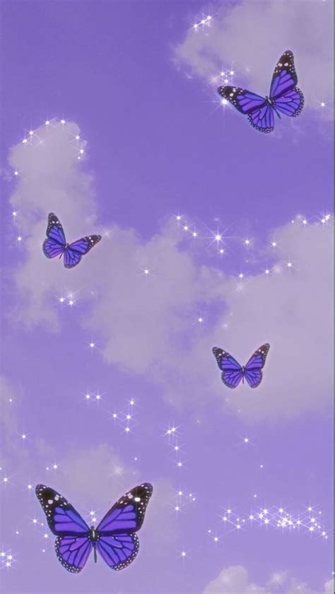 Lila Fondos De Mariposas Aesthetic - H0dgehe