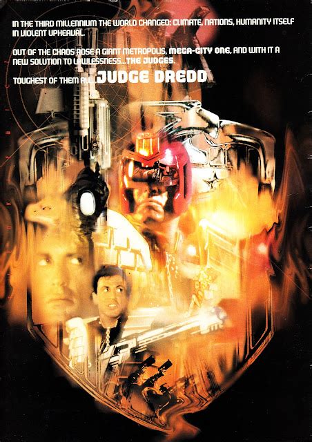 STARLOGGED - GEEK MEDIA AGAIN: 1995: The JUDGE DREDD MOVIE ADAPTATION ...