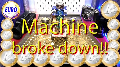 Huge Tower But Machine Needs Repair Euro Coin Pusher Episode 284