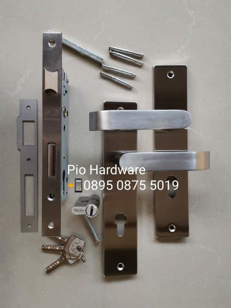 Jual Gagang Kunci Pintu Rumah Cm Handel Stainless Soligen Di