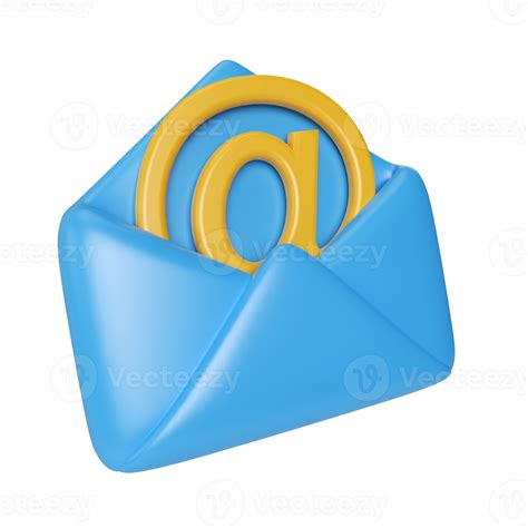 Email 3d Illustration Icon 9636796 Png