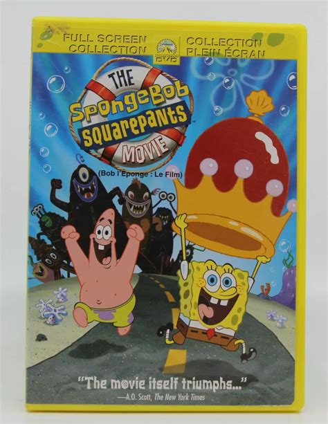 Spongebob Movie Dvd Cover