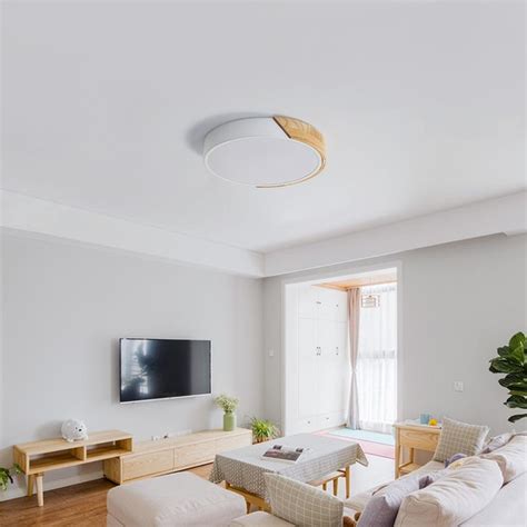 Goeco 24W 6000K LED Yuvarlak Modern Tavan Lambası Beyaz Fiyatı