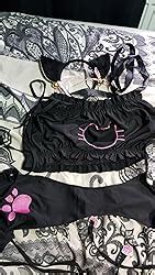 Acizi Womens Sexy Cosplay Lingerie Japanese Cute Anime Cat Kitten