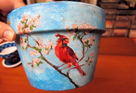 Ide Terpopuler Hand Painted Pots