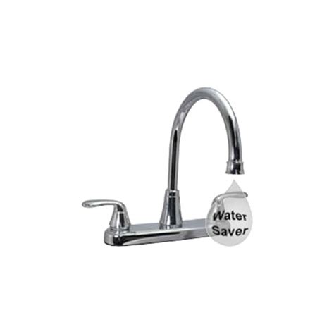 Valterra PF231301 Chrome Hi Arc Hybrid Kitchen Faucet With Side