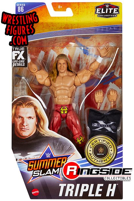 Chase Variant Red Gear Triple H Hhh Wwe Elite 86 Wwe Toy