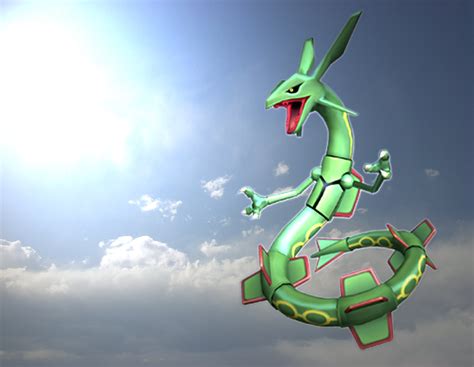 Shiny Mega Rayquaza Wallpaper - WallpaperSafari