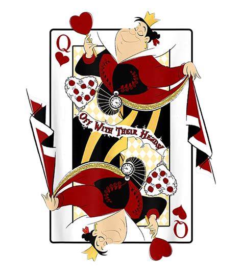 Queen Of Hearts Playing Card