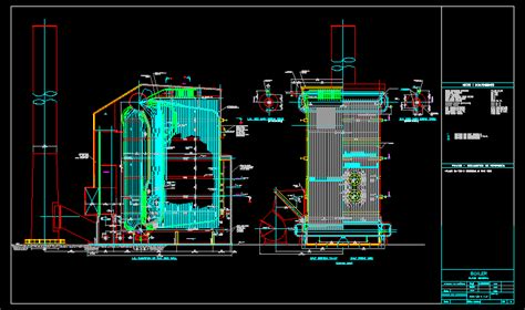 Boiler caldera En DWG 283 34 KB Librería CAD