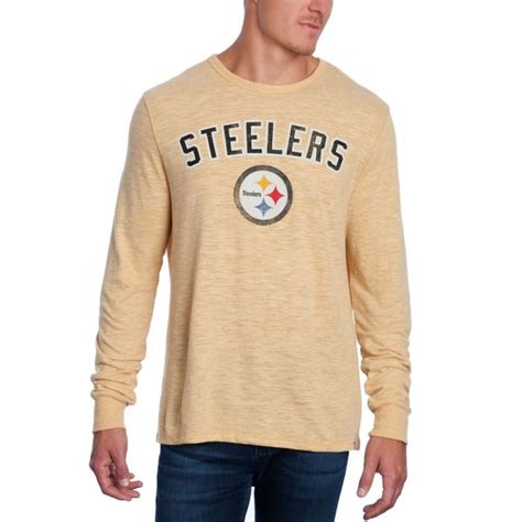 Pittsburgh Steelers 47 Brand Long Sleeve Tri State T Shirt