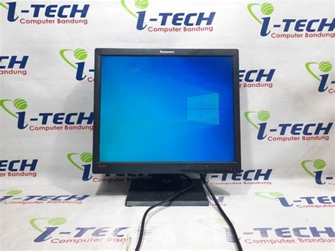 Jual LCD MONITOR LENOVO THINKVISION L1711 17 INCH KOTAK SECOND Di Lapak