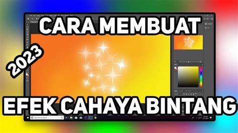 Cara Membuat Bintang Atau Efek Cahaya Bintang Sangat Mudah ‼️